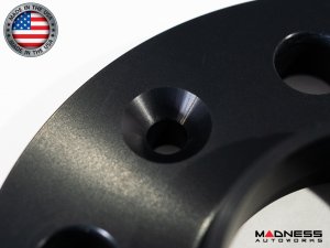 Alfa Romeo Stelvio Wheel Spacers - MADNESS - 15mm - set of 2 w/ extended bolts Alfa Romeo Stelvio Wheel Spacers - MADNESS - 15mm - set of 2 w/ extended bolts